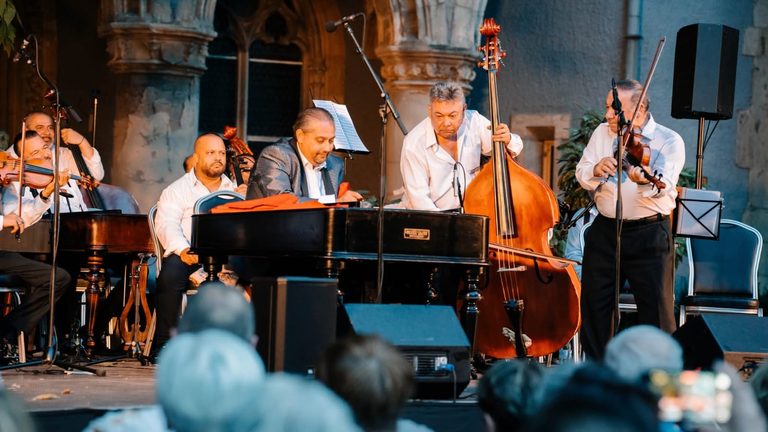 Nyár esti koncert a Vajdahunyad várában