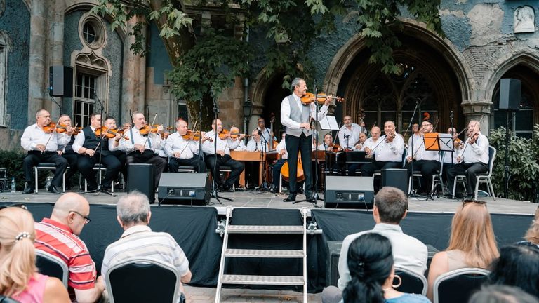 Nyár esti koncert a Vajdahunyad várában